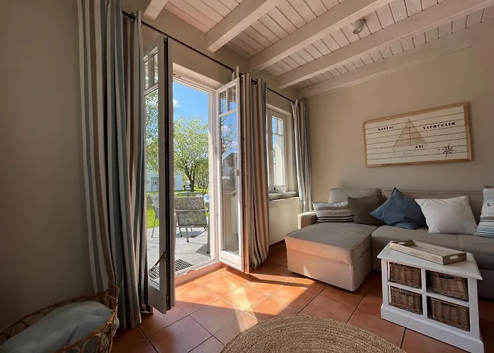 度假居 Seepferdchen, 21a, Haus Usedom 21a 奥斯特巴特宁哈根